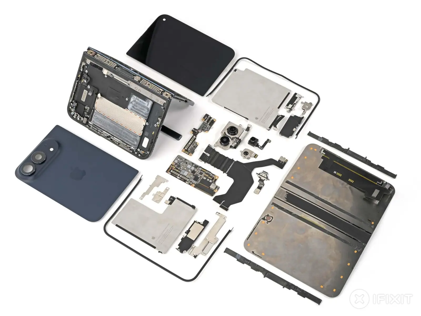 iFixit dezvăluie secretele tehnice ale iPhone Duo: ecran pliabil și scor de reparabilitate 5/10