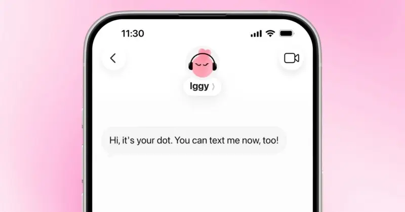 OpenAI aduce agentul Dot în chat-uri: AI-ul vine direct în mesajele tale
